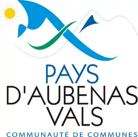 Blason de Communauté de communes du Pays d'Aubenas-Vals