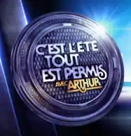 Logotype de l'émission C'est l'été tout est permis avec Arthur