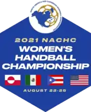 Description de l'image Logo de Championnat d'Amérique du Nord et des Caraïbes féminin de handball 2021.png.