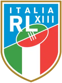 Description de l'image Logo de l'équipe nationale d'Italie de rugby à XIII.png.