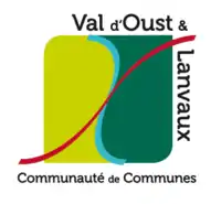 Blason de Communauté de communes du Val d'Oust et de Lanvaux