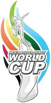 Description de l'image Logo de la Coupe du monde de roller derby masculin 2016.jpeg.