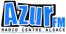 Logo officiel de la radio Azur FM (depuis 2011)