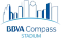 Logo du BBVA Compass Stadium de 2012 à 2019.