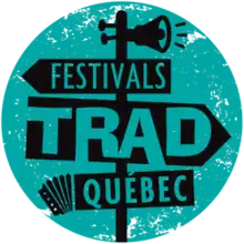 Logo du réseau Festivals Trad Québec