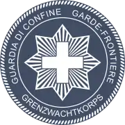 Écusson officiel du Corps des gardes-frontière.