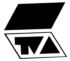Logo de TVA de 1974 à 1984.
