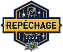 Description de l'image Logo repêchage LNH 2023.png.