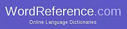 Logo de WordReference.com