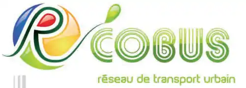 Logo R'cobus imposé en majorité sur les guides horaires avec la mention « réseau de transport urbain ».