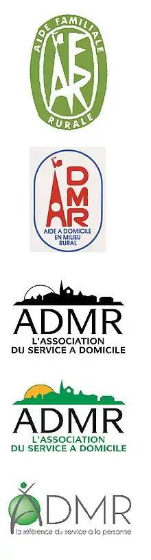 Logos de l'ADMR