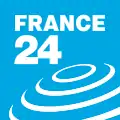 Logo actuel de France 24 depuis le 12 décembre 2013.