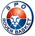 Logo de la SASP SPO Rouen Basket depuis 2013.