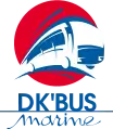 Logotype du réseau DK'Bus Marine (vertical) de juin 1998 à janvier 2018.