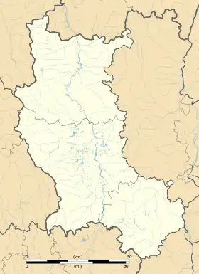 voir sur la carte de la département de la Loire