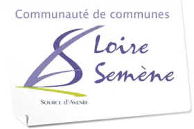 Blason de Communauté de communes Loire Semène