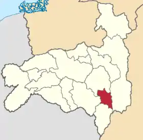 Localisation de Canton de Quilanga
