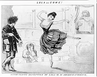 « Lola Has Come », circa 1852