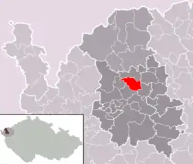 Localisation de Lomnice