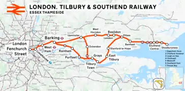 London, Tilbury and Southend line.