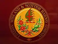 Logo de London, Midland and Scottish Railway