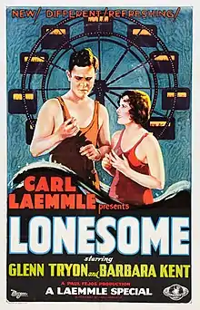 Description de l'image Lonesome film poster.jpg.