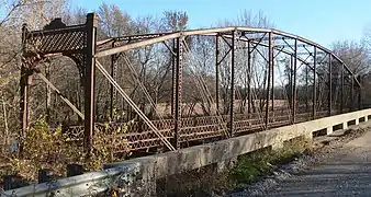 Le pont de Long Shoals.