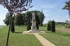 Le monument aux morts.