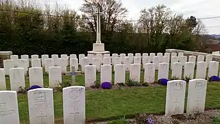 Cimetière militaire britannique.