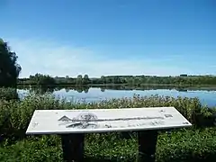 Panorama sur le marais, le belvédère.