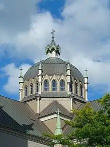 Le dôme néo-byzantin de la cocathédrale Saint-Antoine-de-Padoue de Longueuil