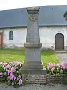 Le monument aux morts de Longvillers.