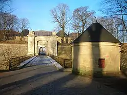 Citadelle de Longwyouvrage fortifie, enceinte, bastion, courtine, porte