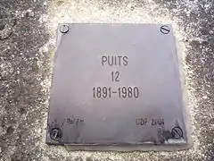 Puits no 12, 1891-1980.