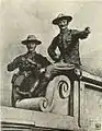 Lord Edward Cecil (en) et le colonel Baden-Powell lors de la seconde guerre des Boers