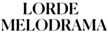 Description de l'image Lorde-melodrama logo.png.