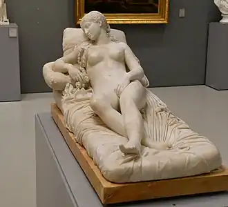 Lorenzo Bartolini, Vénus couchée, 1820-1830, musée Fabre, Montpellier.