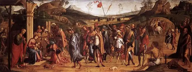 Adoration des Mages, 1499Pinacothèque de Brera
