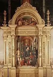 Madone et Saints, 1492Basilique San Petronio