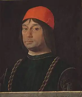 Giovanni II Bentivoglio, 1490Musée des Offices