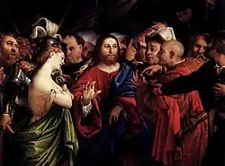 Le Christ et la Femme adultère.