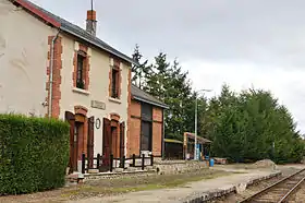 La gare de Loreux.