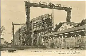 illustration de Forges et chantiers de la Gironde