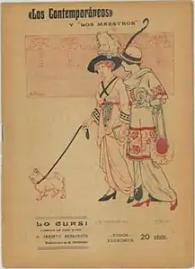Los Contemporáneos : Lo Cursi, juin 1913.