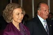 Juan Carlos Ier d'Espagne et Sophie de Grèce