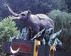 Entrée de Lost River à Hersheypark en 2014.