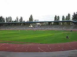 Vue du stade Léo-Lagrange.