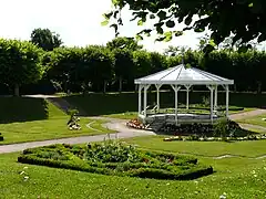 Le Jardin médiéval, à Loudun, Vienne, France