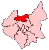 A small-to-medium sized constituency in the north of the county.