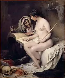 La Leçon avant le sabbat (1880), huile sur toile, Nemours, château-musée.